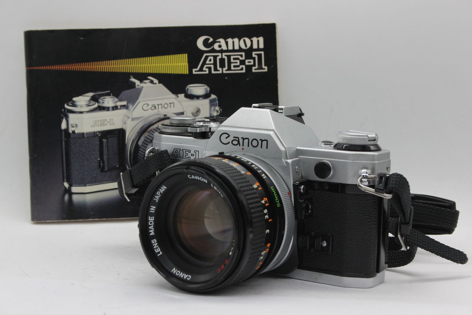 訳あり品】 キャノン Canon AE-1 FD 50mm F1.4 S.S.C. 説明書付き