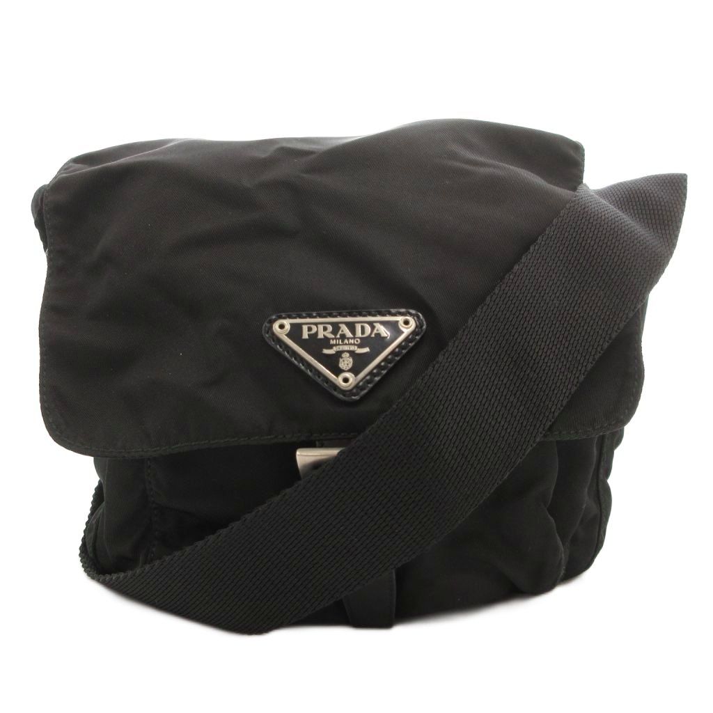 ✨美品✨ プラダ ショルダーバッグ 三角ロゴ トライアングル