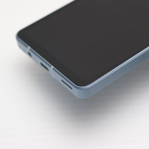 中古 SIMフリー AQUOS sense7 SH-M24 ブルー スマホ 土日祝発送