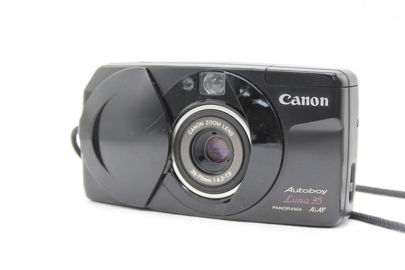 返品保証】 キャノン Canon Autoboy Luna 35 Panorama AiAF ブラック