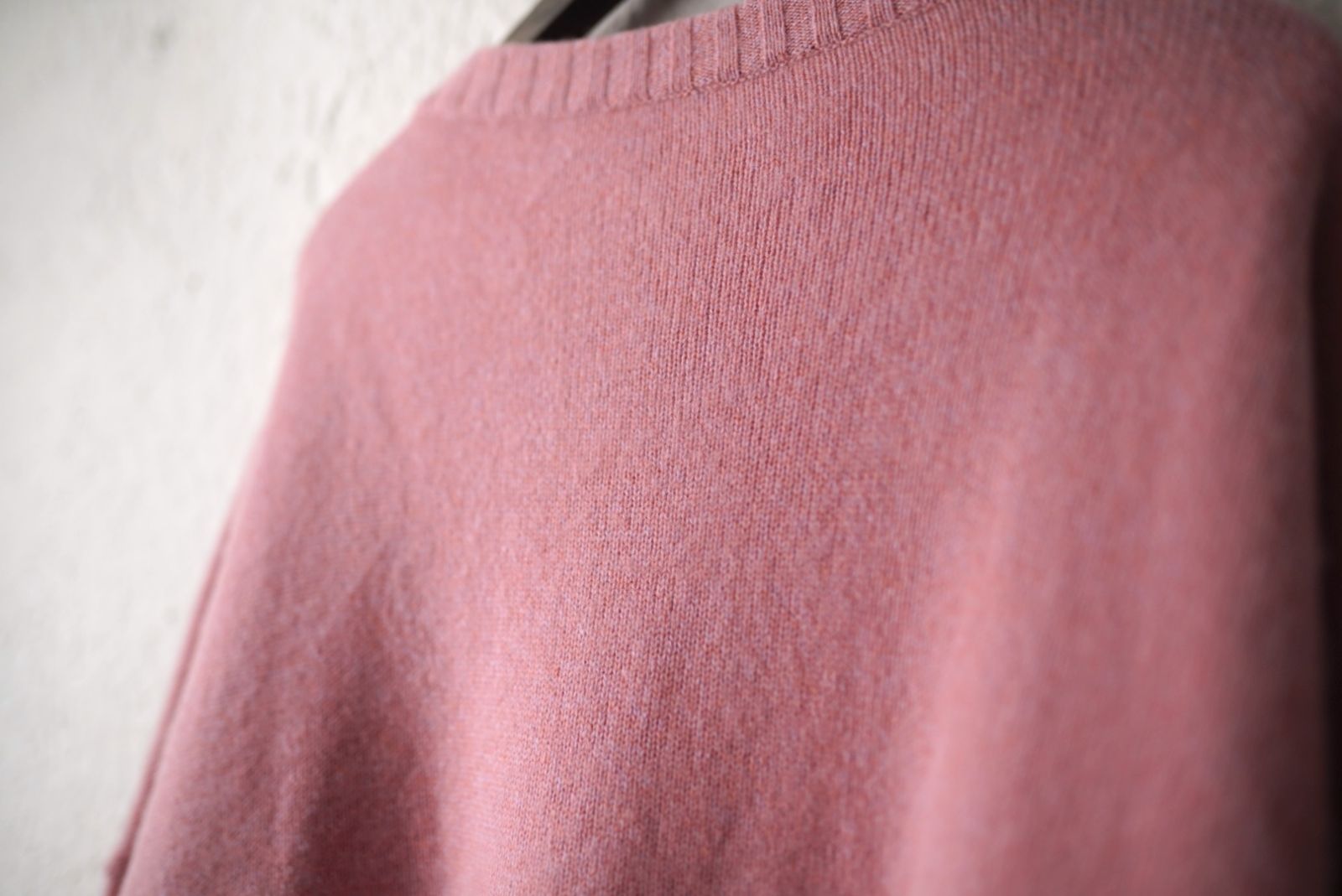 CA006 CASHMERE GUERNSEY TOP カシミヤガンジーニットセーター 