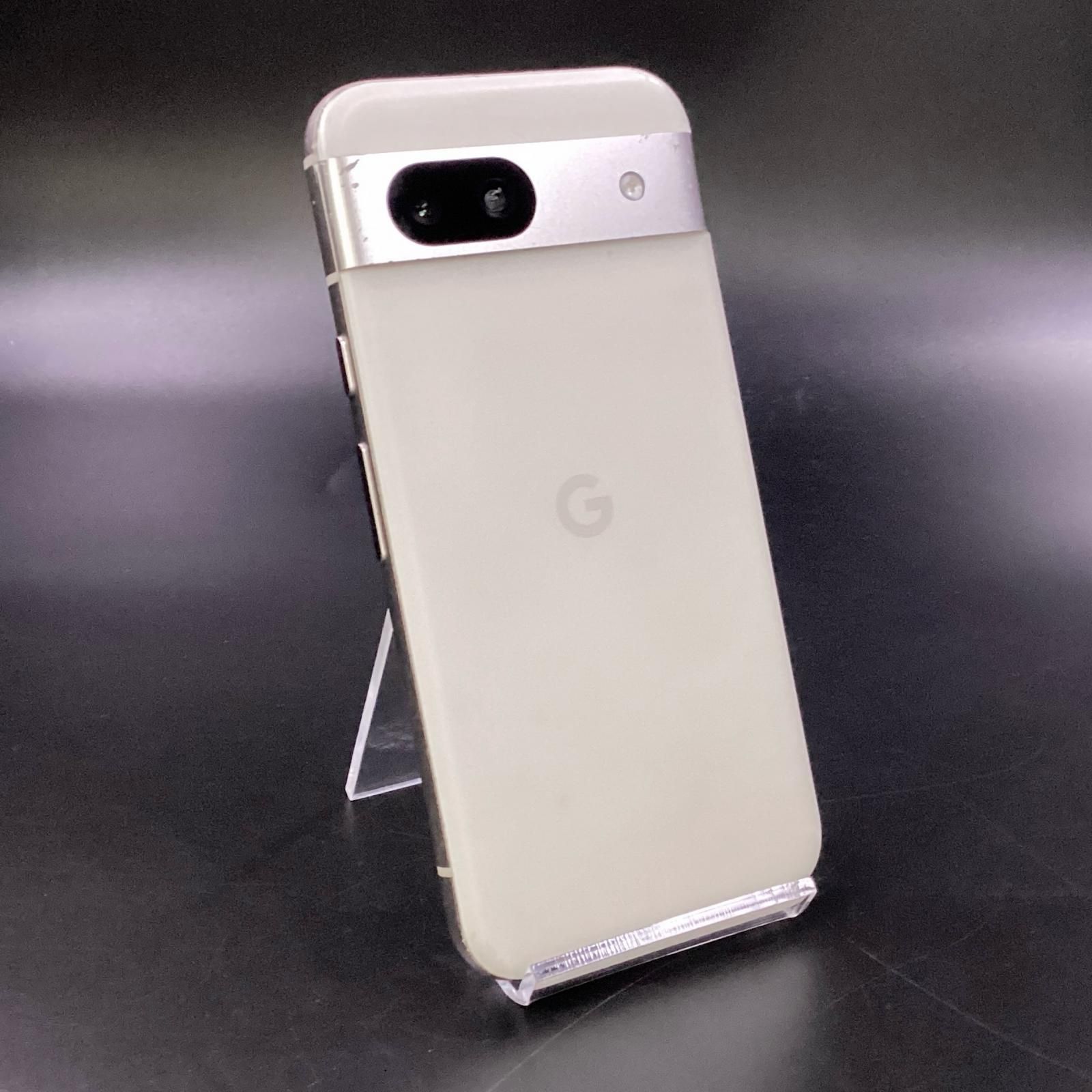  Google Pixel 8a 128GB Porcelain au G576D【難有】【最速発送】 スマートフォン本体
