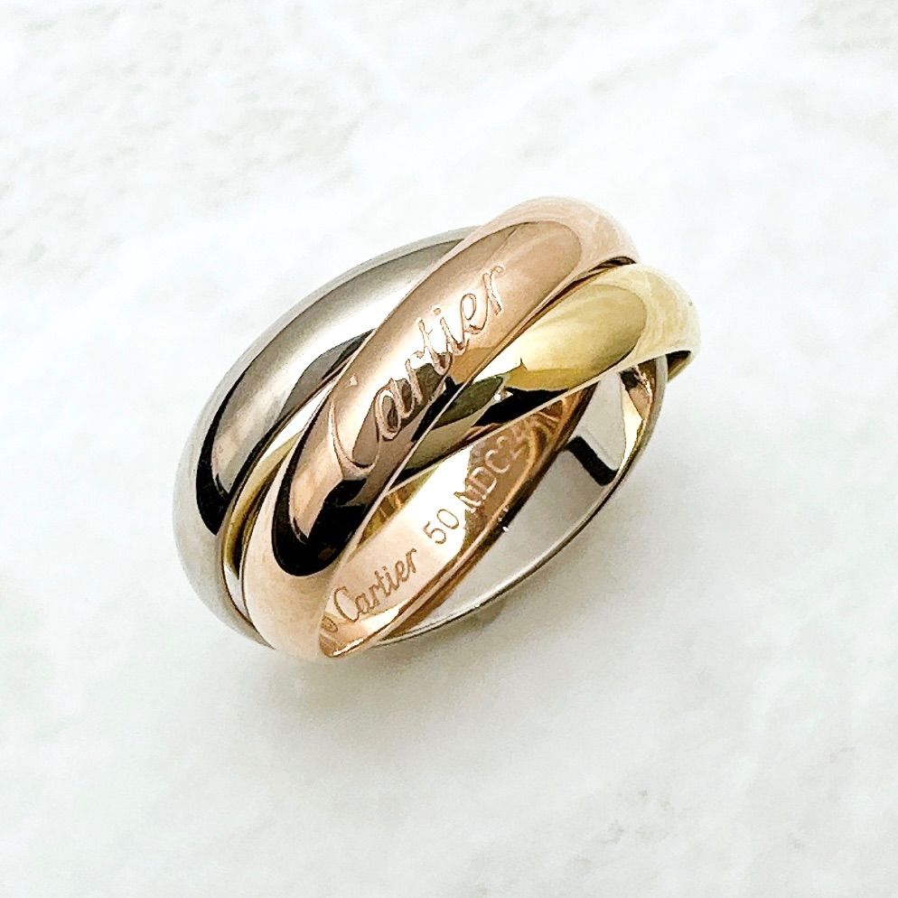 美品🌟Cartier トリニティ クラシックモデル スリーカラー