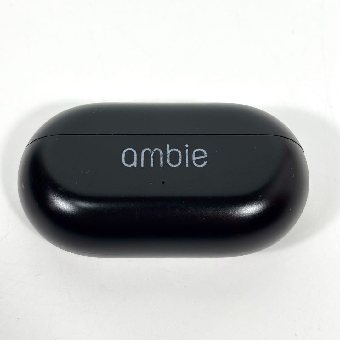 ambie ワイヤレスイヤホン AM-TW01 BLACK ambie sound earcuffs AM