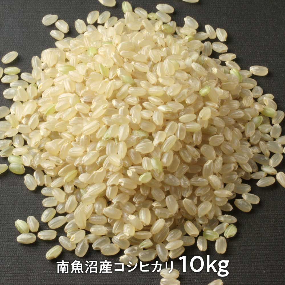 米司郎 南魚沼産こしひかり 玄米10kg 農薬 化学肥料 体と地球が喜ぶ新潟県産のお米