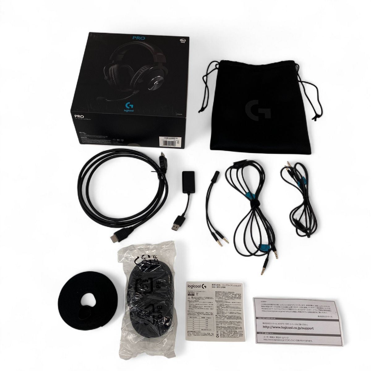 Logicool G-PHS-003 PRO X Gaming Headset マイク ヘッドセット ロジクール Z10481292