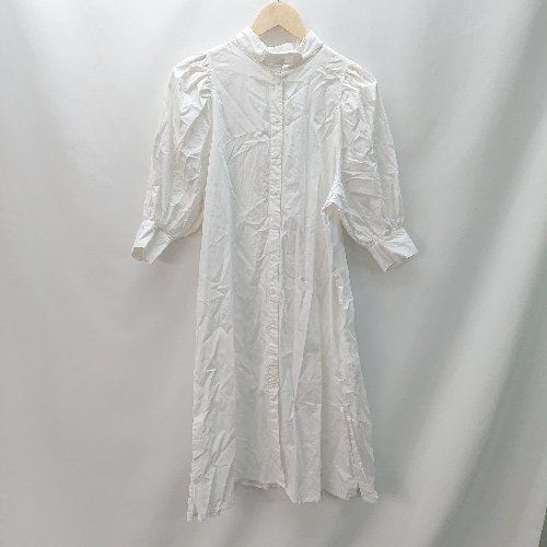 ◇ SANSeLF サンセルフ シャツ オールボタン ナチュラル 七分袖 ロング 