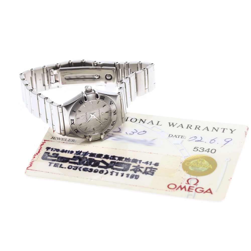オメガ OMEGA 1562.30 コンステレーションミニ クォーツ レディース美  