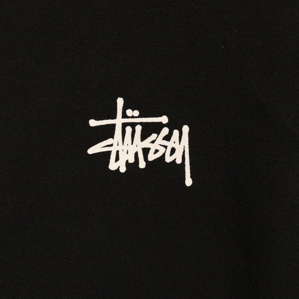 STUSSY (ステューシー) バックロゴプリント クルーネック