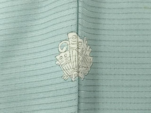 平和屋着物●上質な色無地　紋意匠　薄色　ますいわ屋扱い　正絹　逸品　CABA9643gh 平和屋着物□上質な色無地 紋意匠 柳染色 正絹 逸品 CAAP1145gh 平和屋