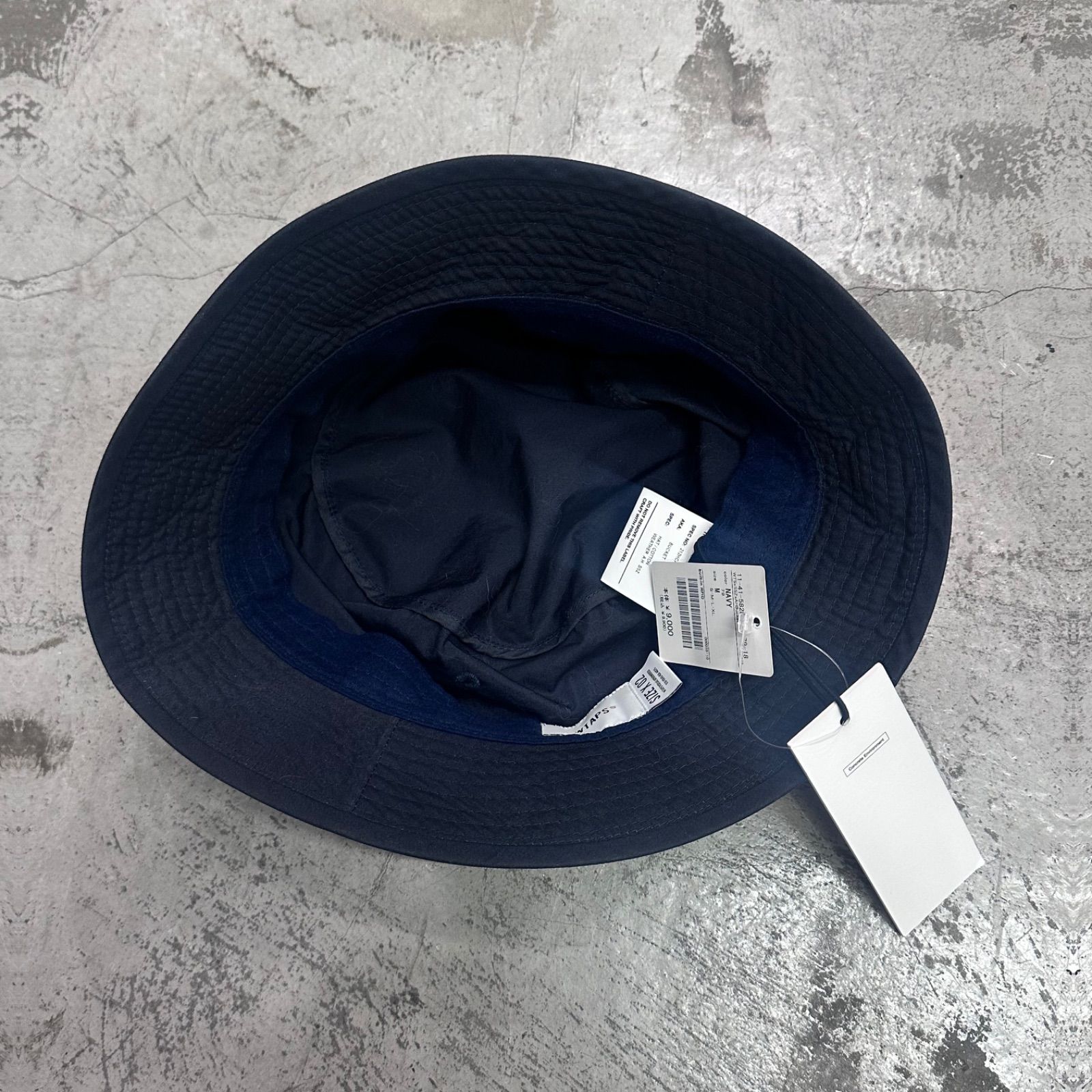 WTAPS SSZ バケットハット ネイビー WTAPS × SSZ Akio Hasegawa バケットハット 212HCAZD-HT01S