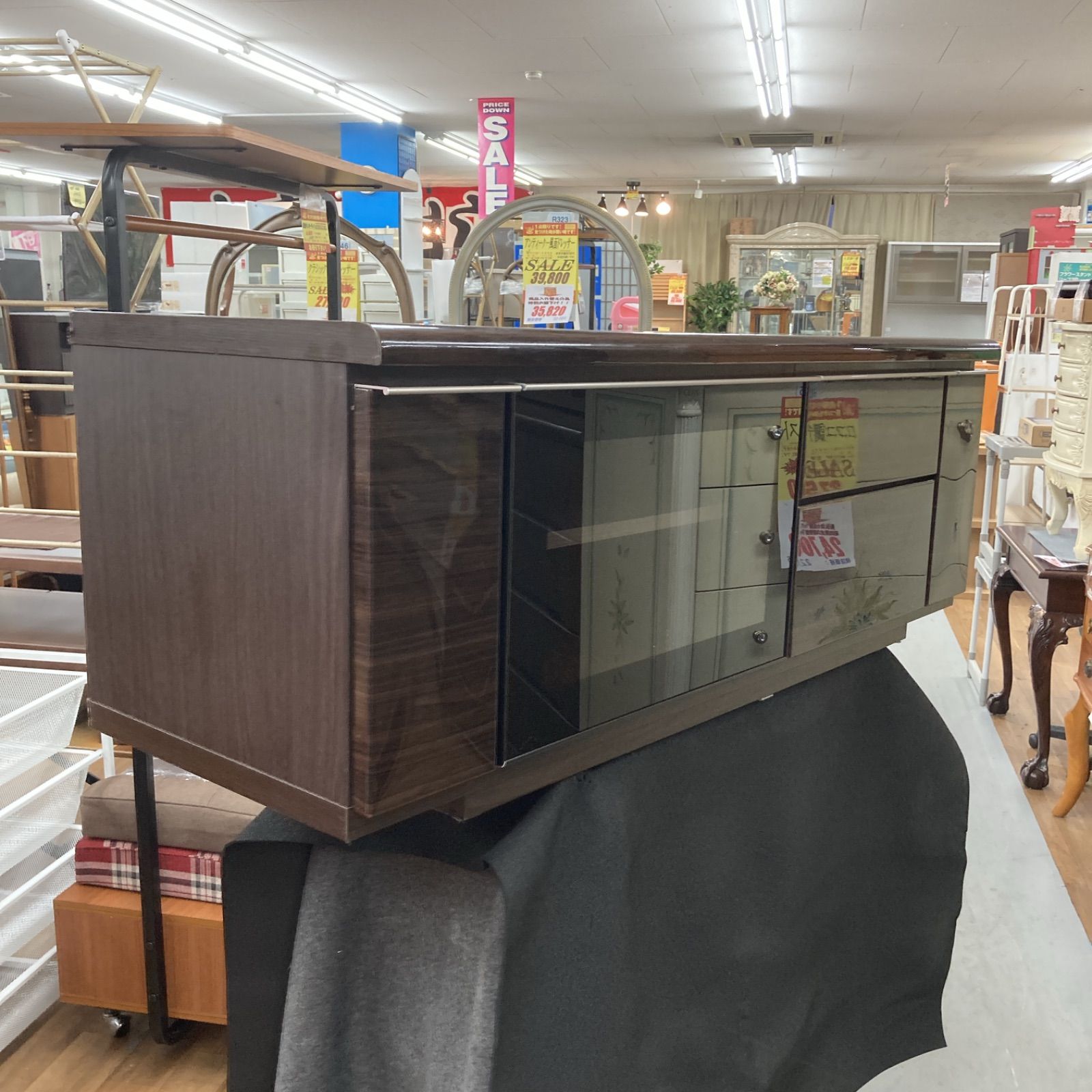 10r92 ニトリ テレビ台 ローボード パルサー 165 LBR テレビ台