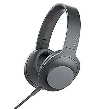 【】「非常に良い」ソニー SONY ヘッドホン h.ear on 2 MDR-H600A : ハイレゾ対応 密閉型 リモコン・マイク付き 2017年モデル グレイッシュブラック MDR-H600A B