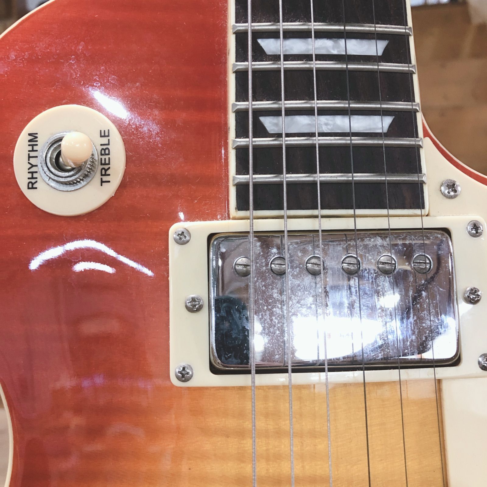 Aria Pro II Leopard エレキギター サンバースト Blitz BY AriaProⅡ Leopard レスポールタイプ エレキギター
