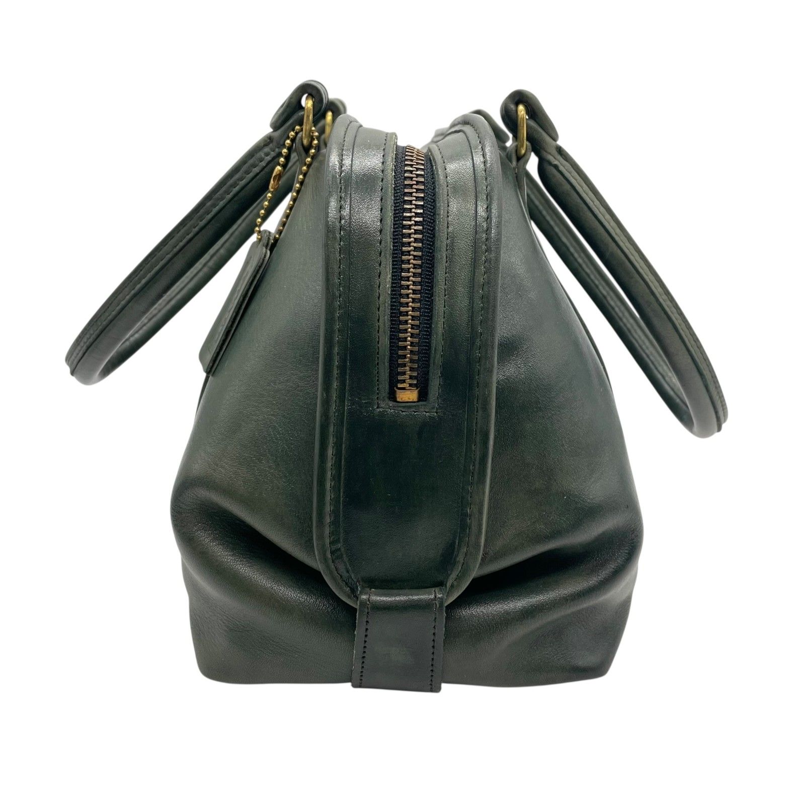 希少 COACH コーチ オールドコーチ ハンドバッグ グリーン 緑