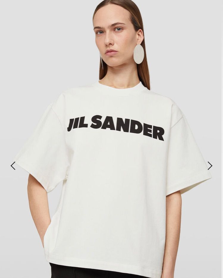 ダークブラウン 茶色 JILSANDER tシャツ レディース XSサイズ オーバー