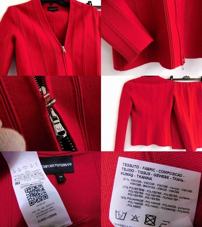 10 美品 エンポリオアルマーニ EMPORIO ARMANI □ サイズ38