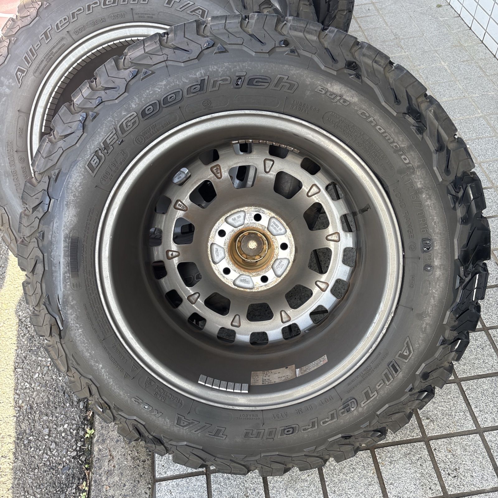 work CRAG T-GRABIC ホイールタイヤセット 16インチ ワーク - メルカリ
