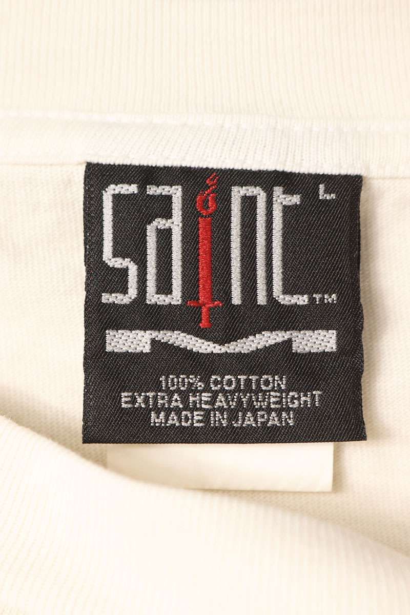 ピンクハートプリント長袖カットソー