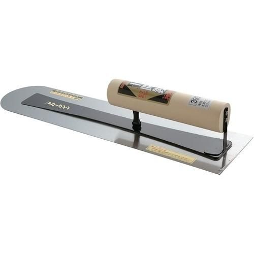 アローライン 本焼土間鏝 ０．７ 390MM 土間 補修 押さえ 土間ならし用 の 鏝 左官 さかん 職人 大工 建築 建設 土間 外壁 フォーム DIY