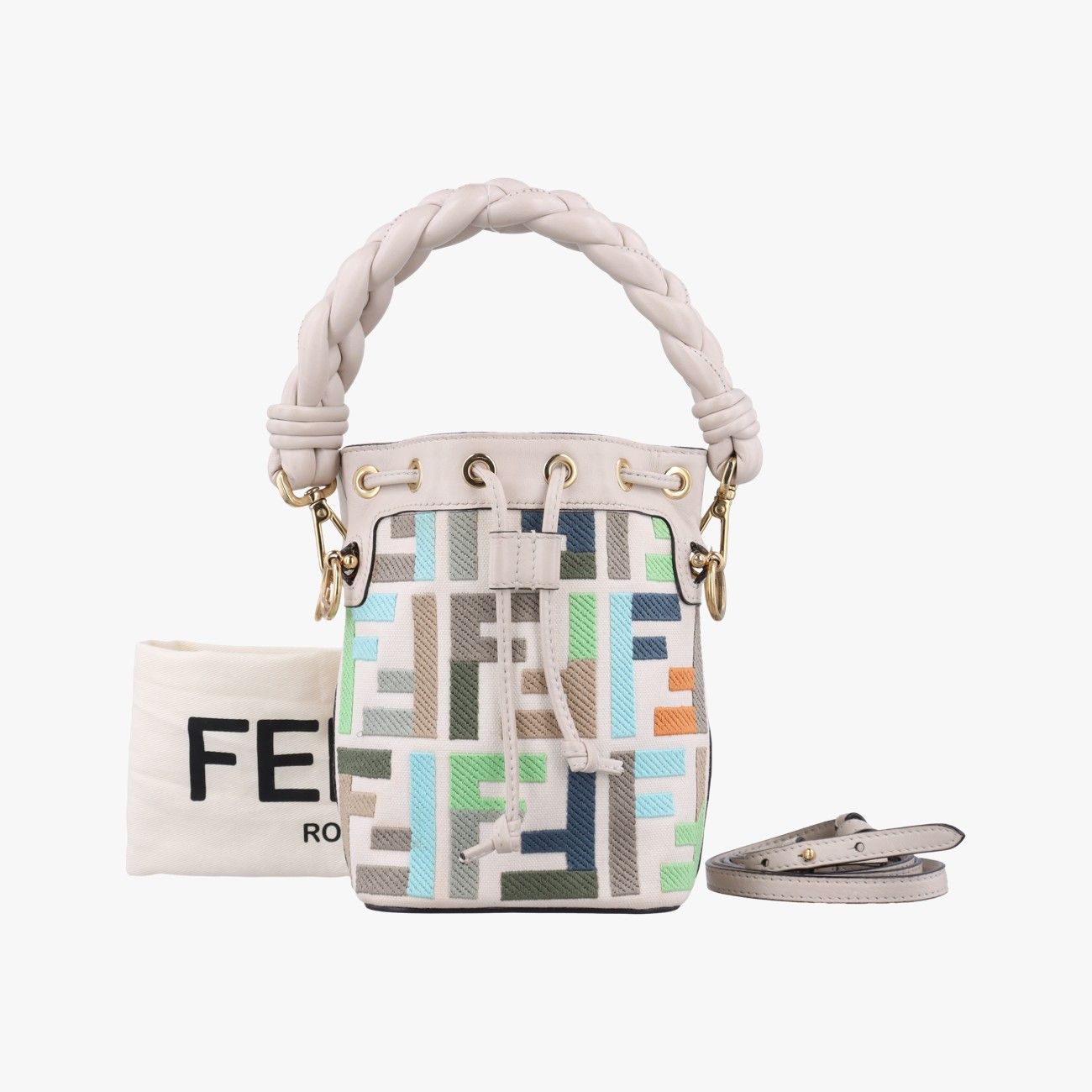 【FENDI】モン トレゾール マルチカラーキャンバス ミニバッグ 楽天市場】FENDI フェンディ Mon Tresor Mini Canvas Bucket Bag