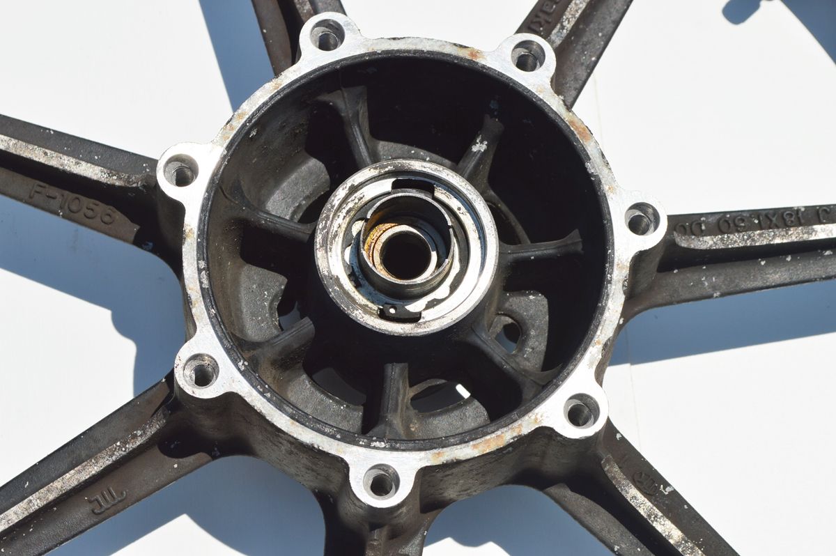 カワサキ Z250FT フロントホイール 中古品 当時物 Z250FT カワサキ