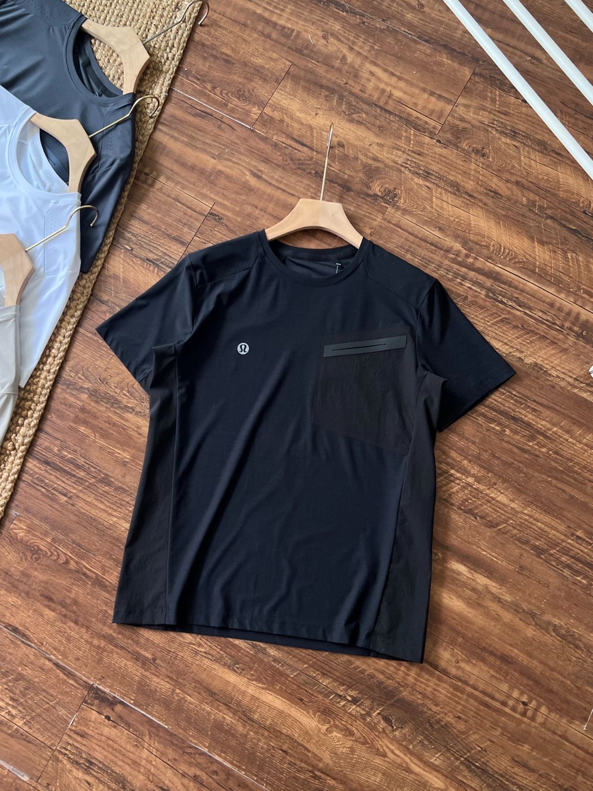 パッチワーク アイスドライ機能性Tシャツ