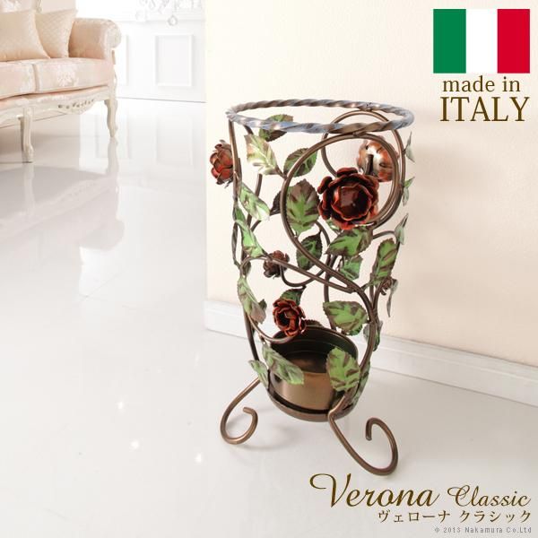 傘立て 傘たて 装飾 バラ 薔薇 ローズ 花 植物 蔦 ツタ おしゃれ