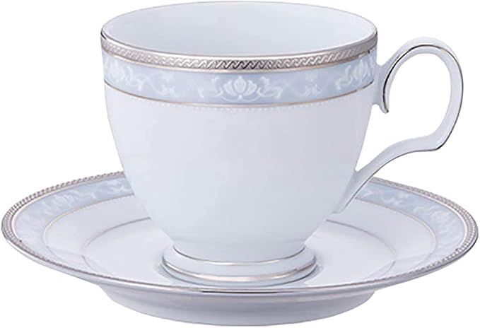 【限定セール，新作登場】 Noritake ノリタケ カップ （ コーヒー ティー 兼用） 250cc ハンプシャープラチナ 1個 プラチナ ファインポーセレン 4336L/91988C 応募券