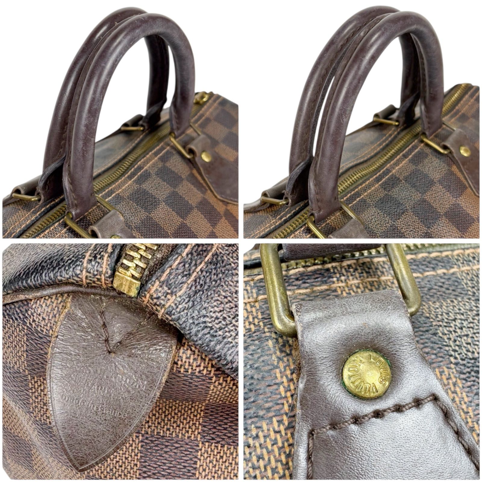 ルイヴィトン　ダミエ　スピーディ30　ミニボストン　バッグ　ブラウン　4703 楽天市場】【バッグ】LOUIS VUITTON ルイ ヴィトン ダミエ