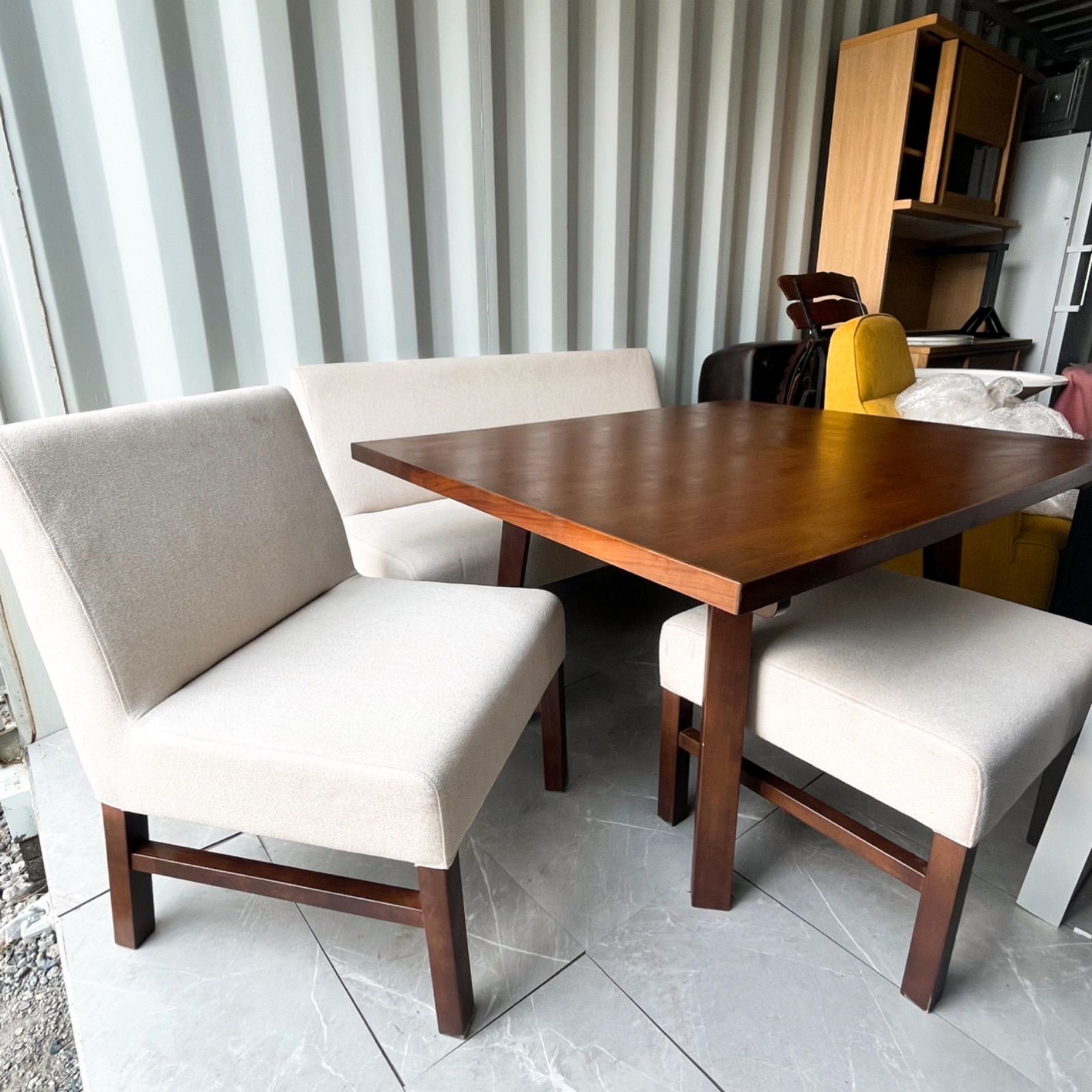 取付無料！シギヤマ家具 天然木ダイニングテーブル・ダイニングソファ・チェアセット 取付無料！シギヤマ家具 天然木ダイニングテーブル・ダイニング