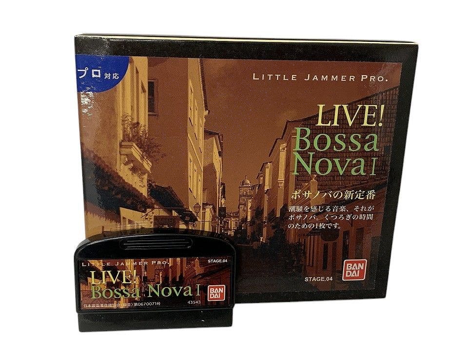 リトルジャマーLIVE！ボサノバ BANDAI バンダイ リトルジャマー PRO 専用カートリッジ LIVE