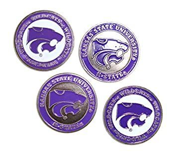 ( 4?) Kansas State Wildcatsゴルフボールマーカー