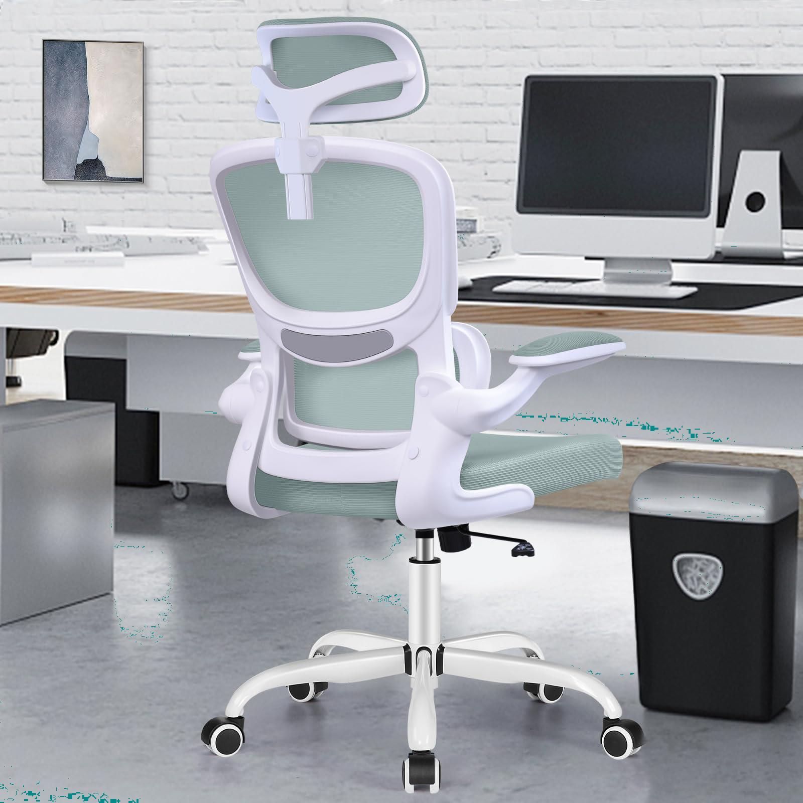 オフィスチェア 椅子 イス 疲れない 勉強 学習 360度回転 腰 - 椅子/チェア