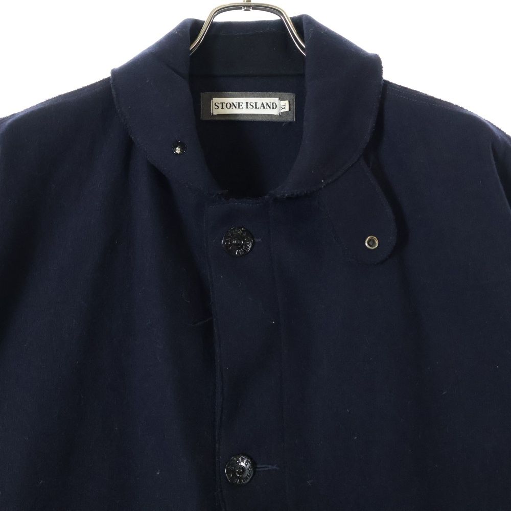 90s STONE ISLAND ウールジャケット/グリーンエッジ ヴィンテージ