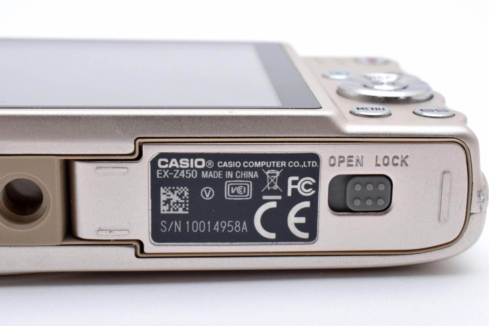 【動作確認済】CASIO EXILIM EX-Z450 コンパクトデジタルカメラ Amazon.co.jp: CASIO デジタルカメラ EXILIM EX-Z450 ゴールド