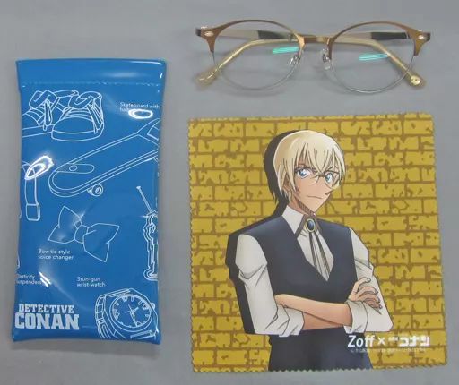 Zoff×名探偵コナン コラボコレクション」(安室透モデル) Zoff×名探偵