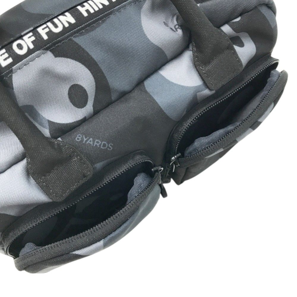 8YARDS ハチヤーズ カートバッグ ロゴ総柄 グレー系 [240101494356