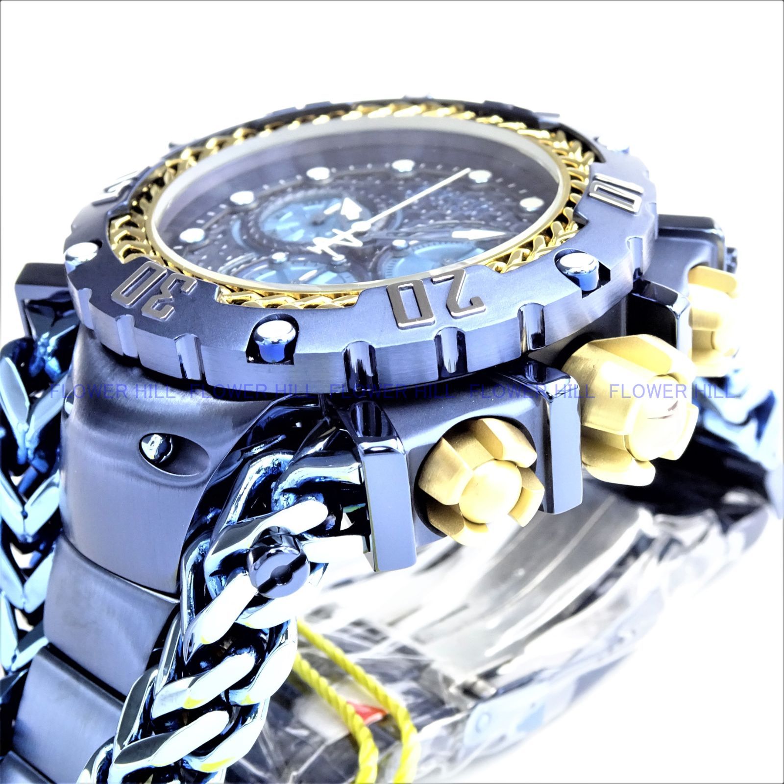 INVICTA インビクタ 腕時計 メンズ 高級 GLADIATOR 36964 クォーツ クロノグラフ スイスムーブメント メタルバンド  ダークブルー - メルカリ