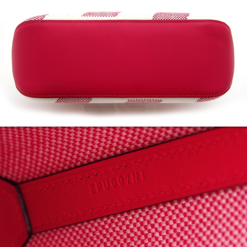 中古美品】エルメス ハンドバッグ H・アン・ビエ PM トワルアッシュ Z  