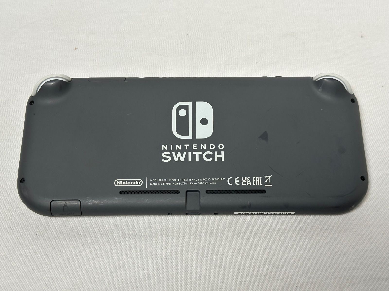 Nintendo Switch Lite グレー ジャンク品 マリメ2おまけ付 中古 [郵送専用] Nintendo Switch Lite [グレー]の買取｜店頭