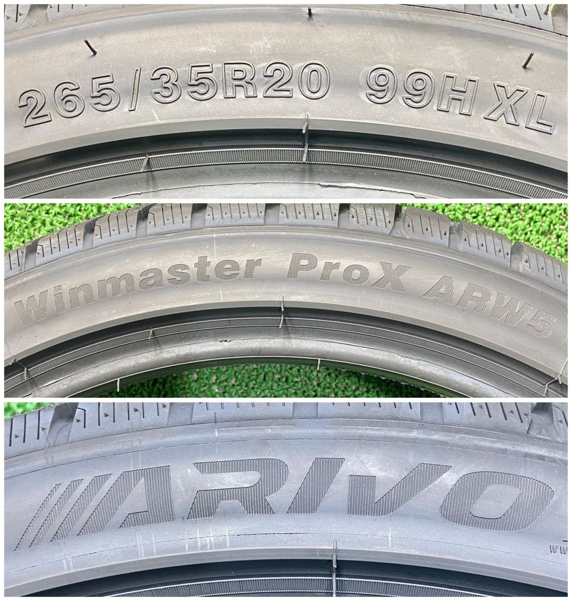 265 35R20 99H XL ARIVO ARW5 スタッドレスタイヤ 2本セット 製 本州 四国 九州 265 35 20 冬タイヤ FFCRYSTALESIA_COM