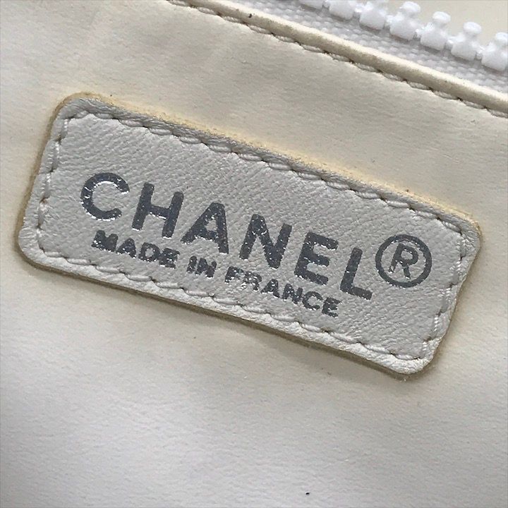 CHANEL シャネル ココマーク サーフライン ラージ トート バッグ