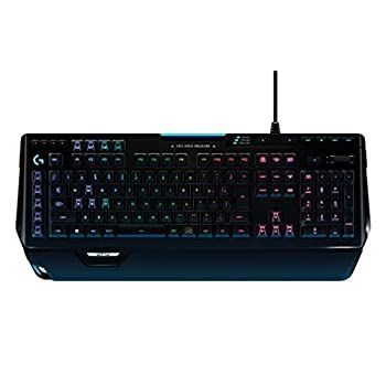 【中古】Logicool G ゲーミングキーボード G910r ブラック メカニカルキーボード タクタイル 日本語配列 RGB パームレスト G910 Spectrum 国内正規品