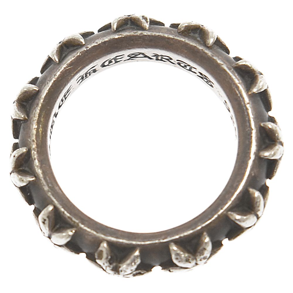 CHROME HEARTS (クロムハーツ) STAR BAND スターバンドリング シルバー