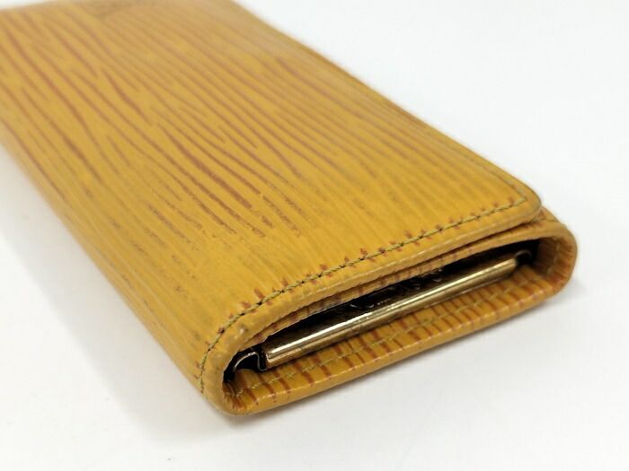 ルイヴィトン エピ キーケース キーホルダー ミュルティクレ4 レザー 黄色 ルイヴィトン エピ キーケース キーホルダー ミュルティクレ4 レザー