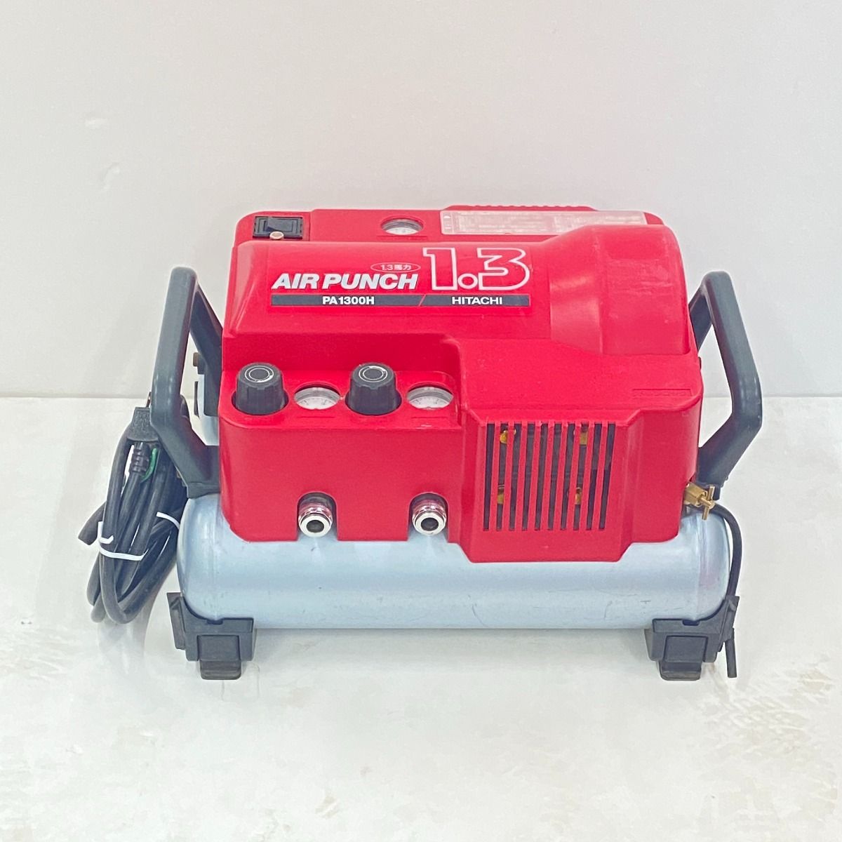 HITACHI 日立 エアーコンプレッサー 軽搬型ベビコン PA1300H 日立産機システム 0.4LE-8SB通販設備プロ王国公式通販
