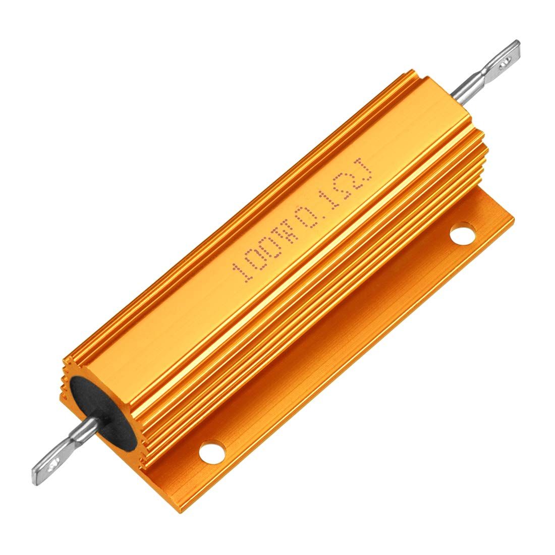 新品 uxcell メタルクラッド抵抗 抵抗器 100W 0.1Rアルミニウム 新品 uxcell メタルクラッド抵抗 抵抗器 100W 0.1Rアルミニウム