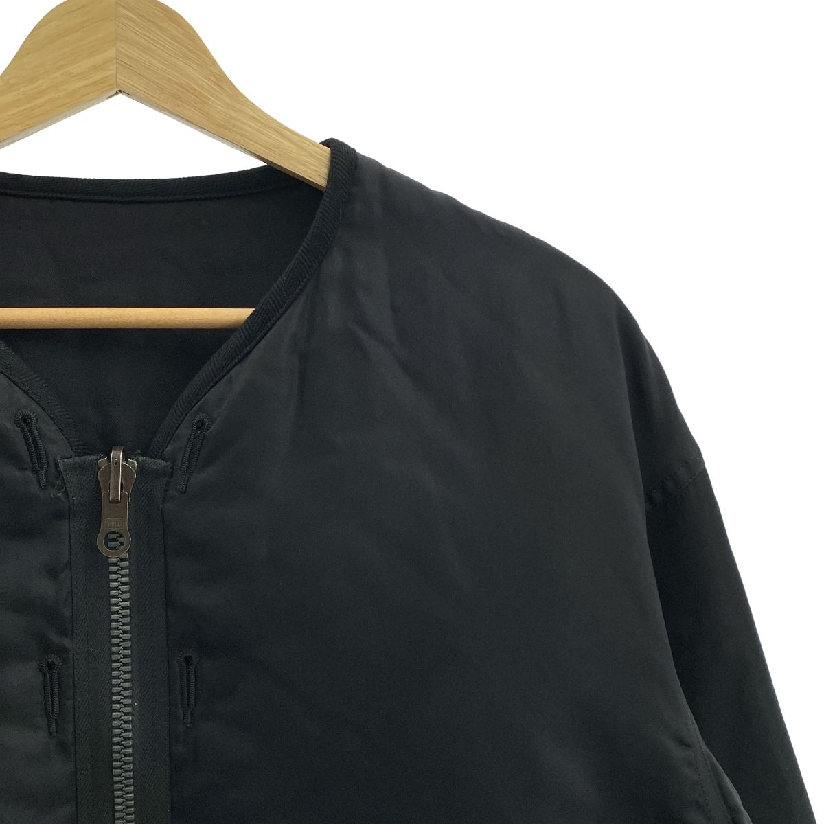【美品】  visvim / ビズビム | 2022AW | IRIS JKT / MAWATA SILK / シルク × コットン リバーシブル ジャケット ブルゾン | 1 | black | メンズ 美品】 visvim / ビズビム | 2022AW | IRIS JKT / MAWATA SILK