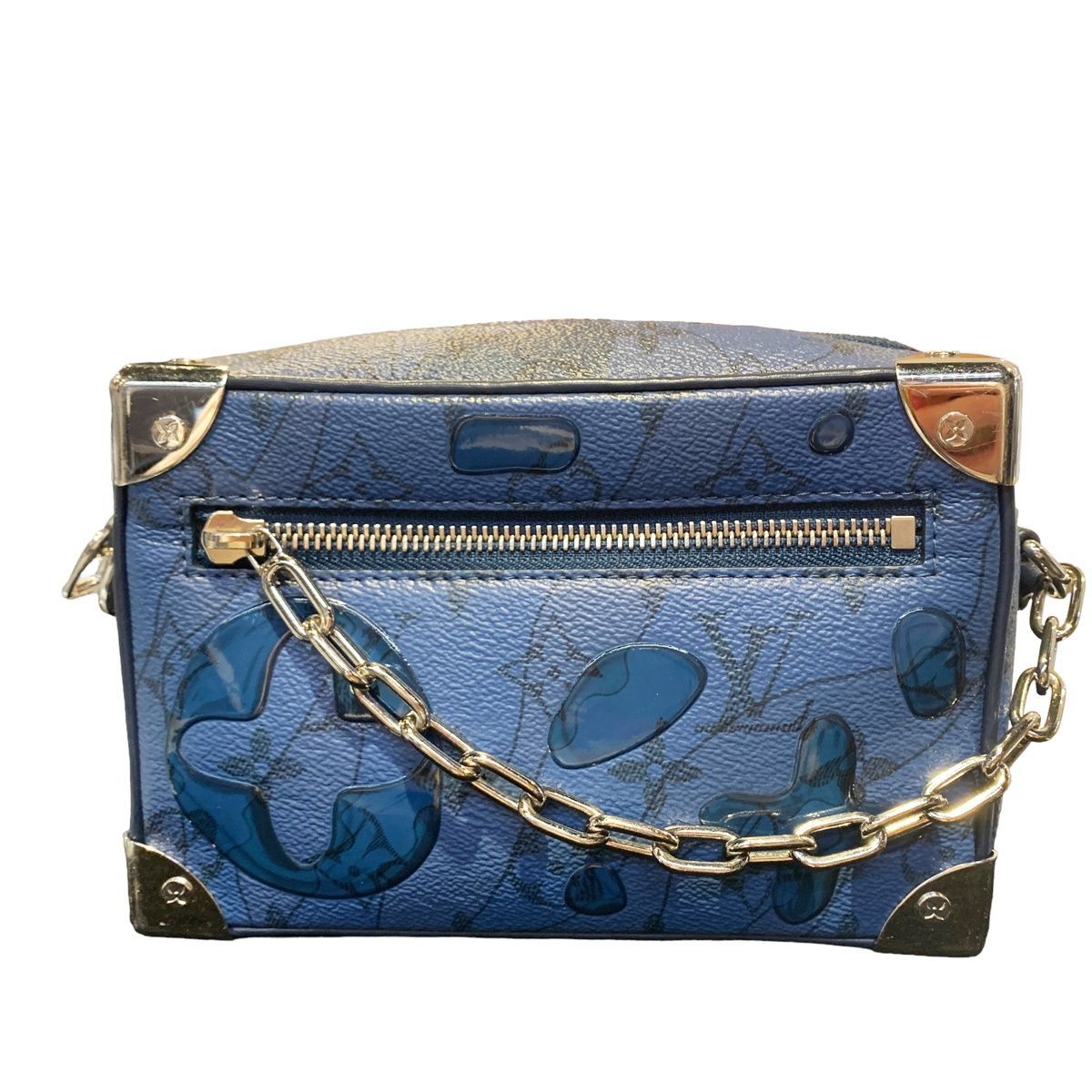 中古】 LOUIS VUITTON ルイ・ヴィトン ミニ・ソフトトランク M22588  